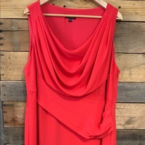 Coral plus size 16 dress EUC
